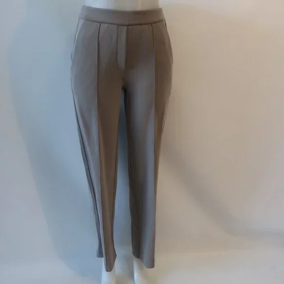 NWT Womens Lululemon Taupe (Item-134) Softstreme Pintuck Mid-Rise Pant XS - Picture 2 of 15